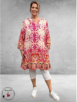 Gozzip Tuniek Bohemien Skuld Pink Print
